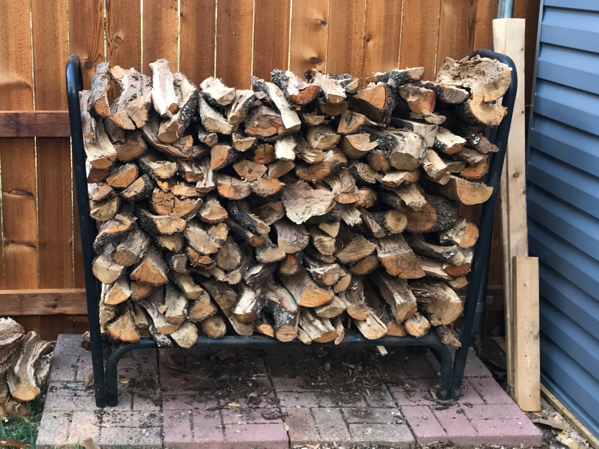 Split wood rack hot sale