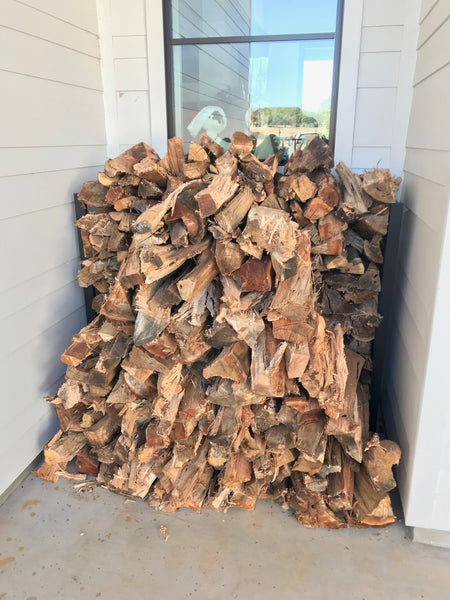 4'x 8' of Post Oak - Split - Delivered & Stacked in Driftwood, Texas